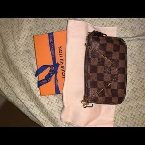 Louis Vuitton Mini Pochette Damier Ebene